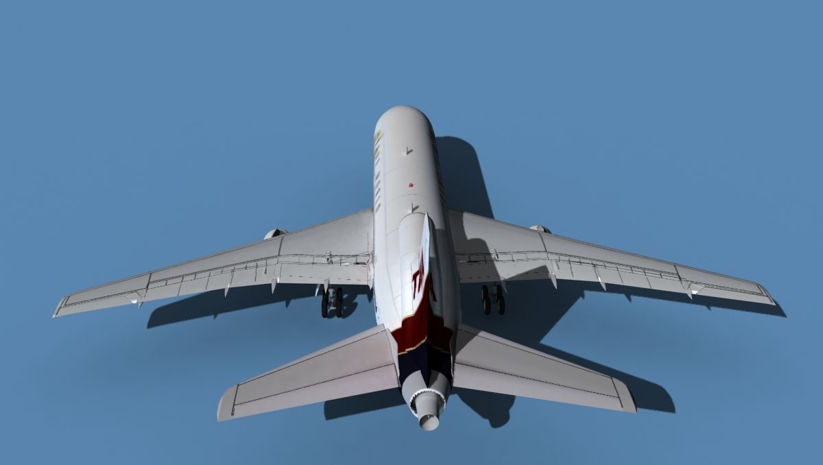 Lockheed L-1011-50 Trans World 3 3D model_7