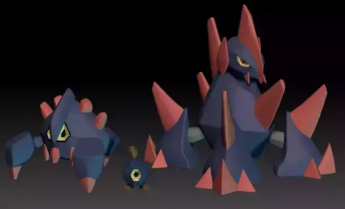 Pokemon Roggenrola Boldore Gigalith