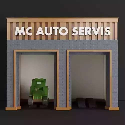 Children playhouse MC Avto Servis for kids