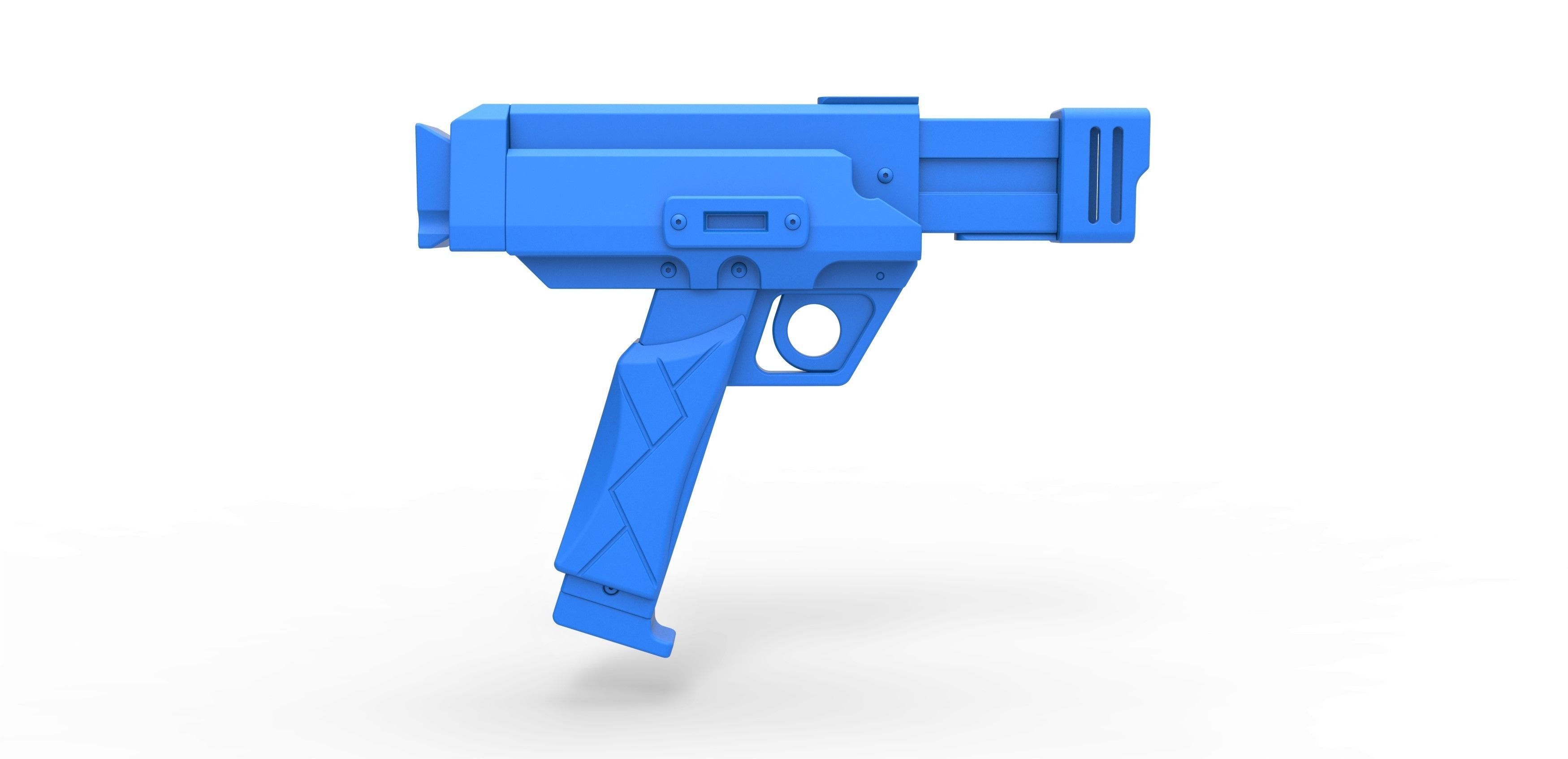 Blaster pistol from the movie Lost in space 1998 3D model_26