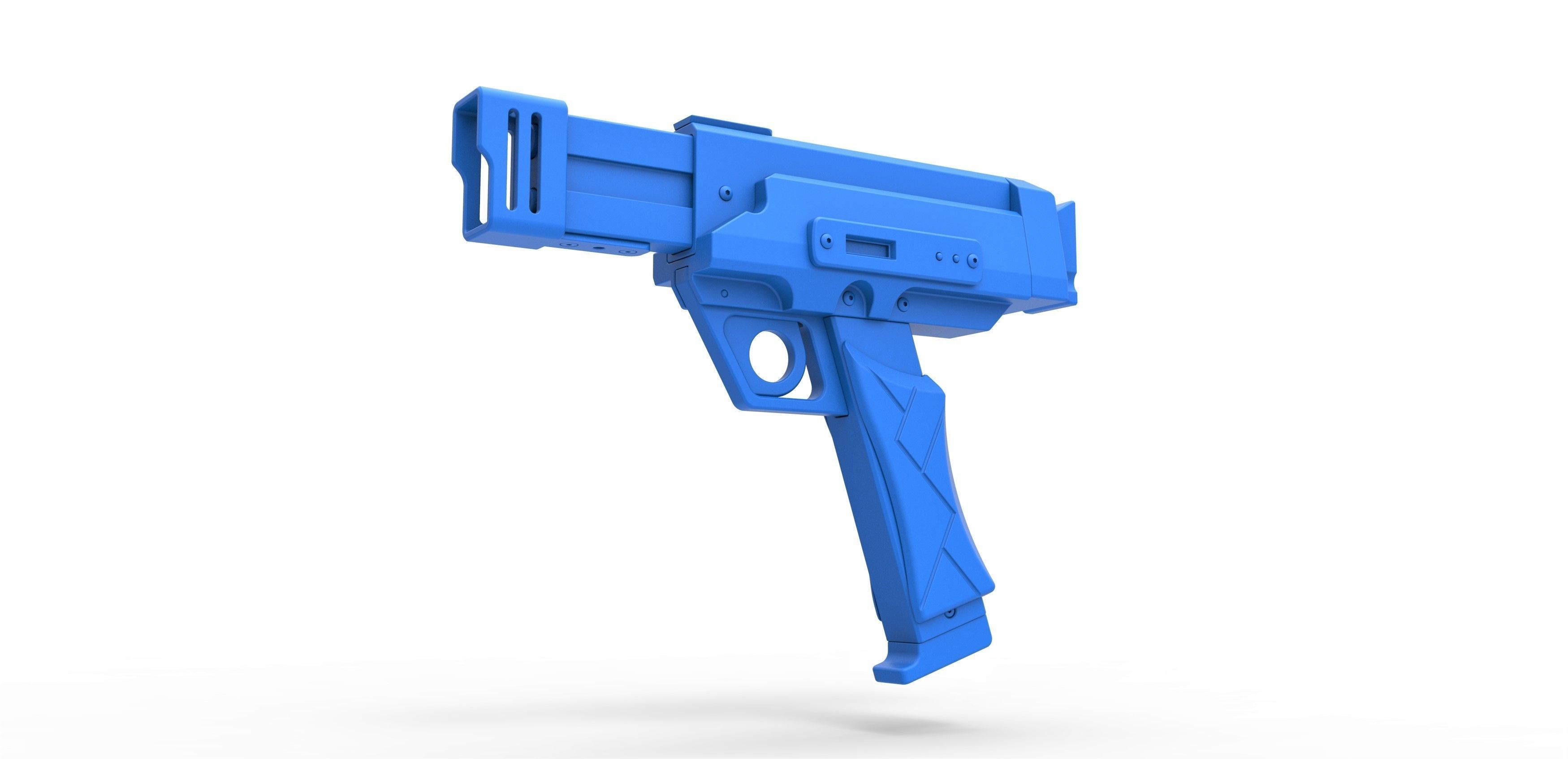 Blaster pistol from the movie Lost in space 1998 3D model_15