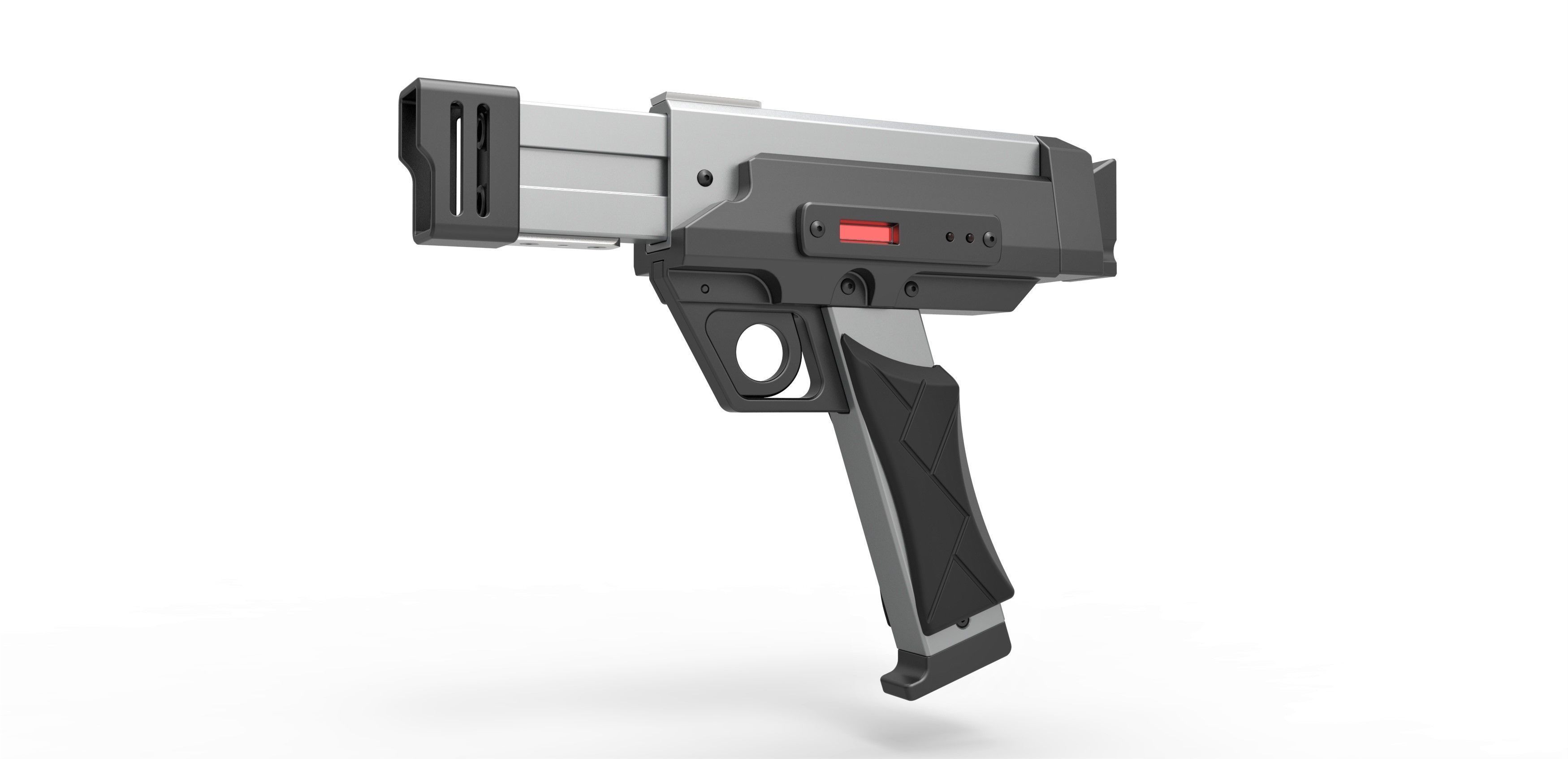 Blaster pistol from the movie Lost in space 1998 3D model_1