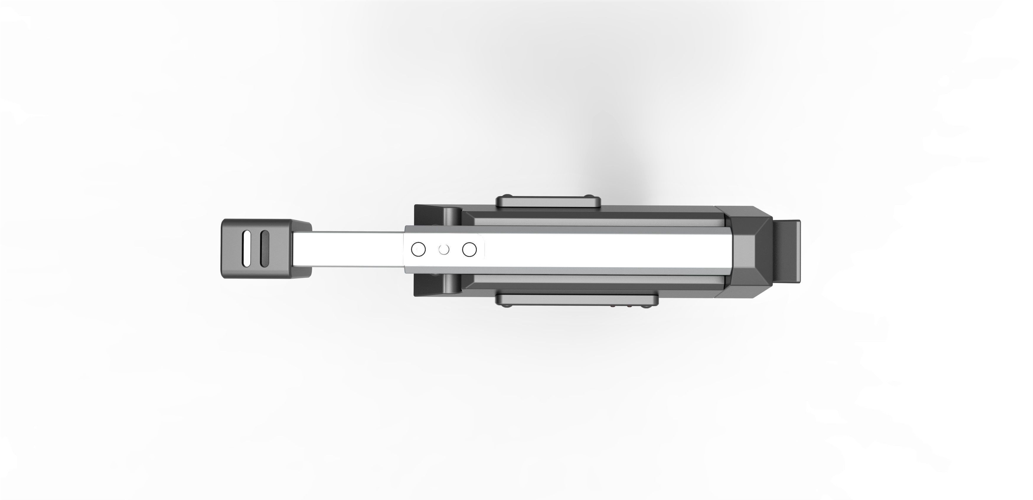 Blaster pistol from the movie Lost in space 1998 3D model_7
