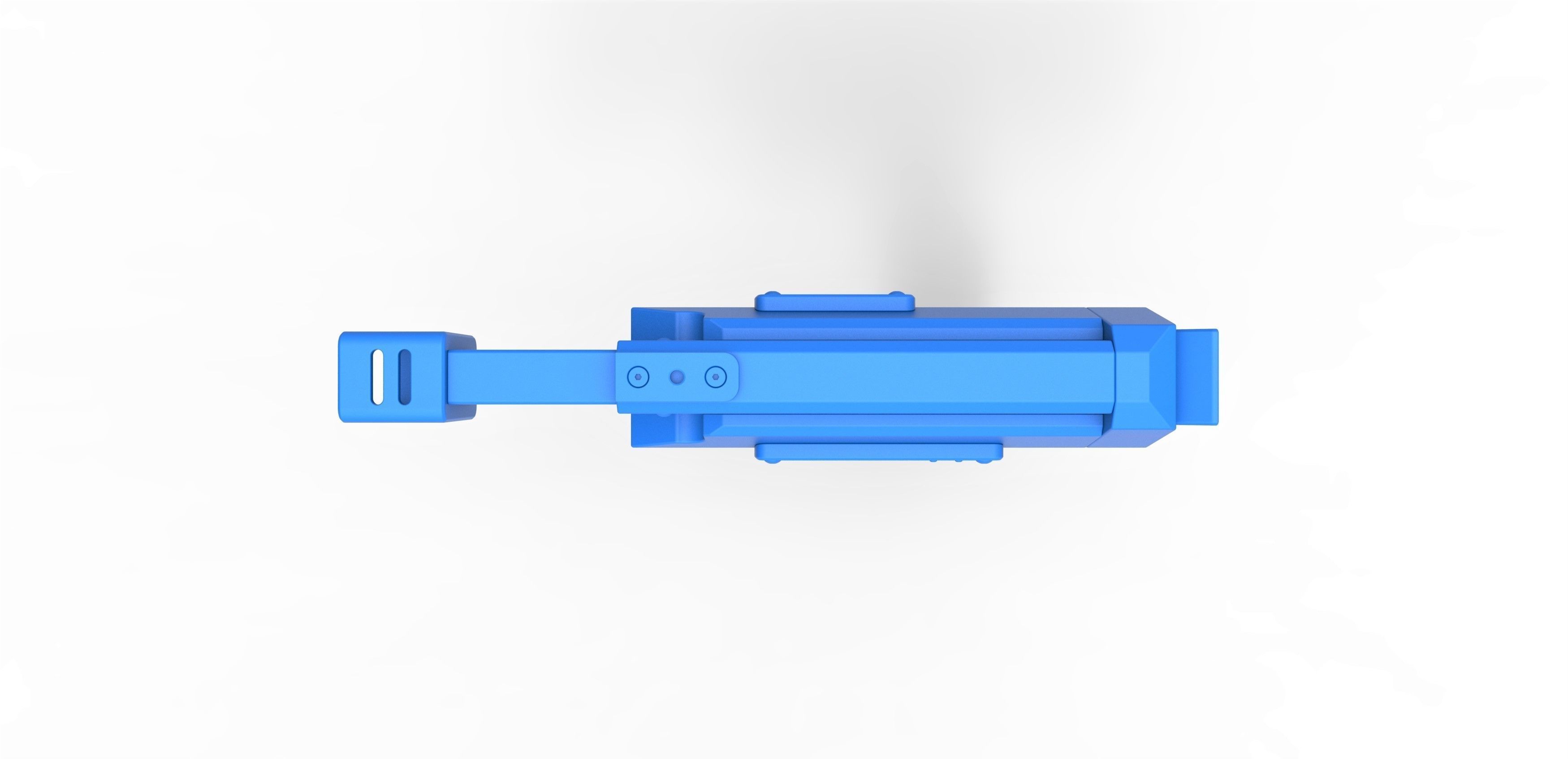 Blaster pistol from the movie Lost in space 1998 3D model_21