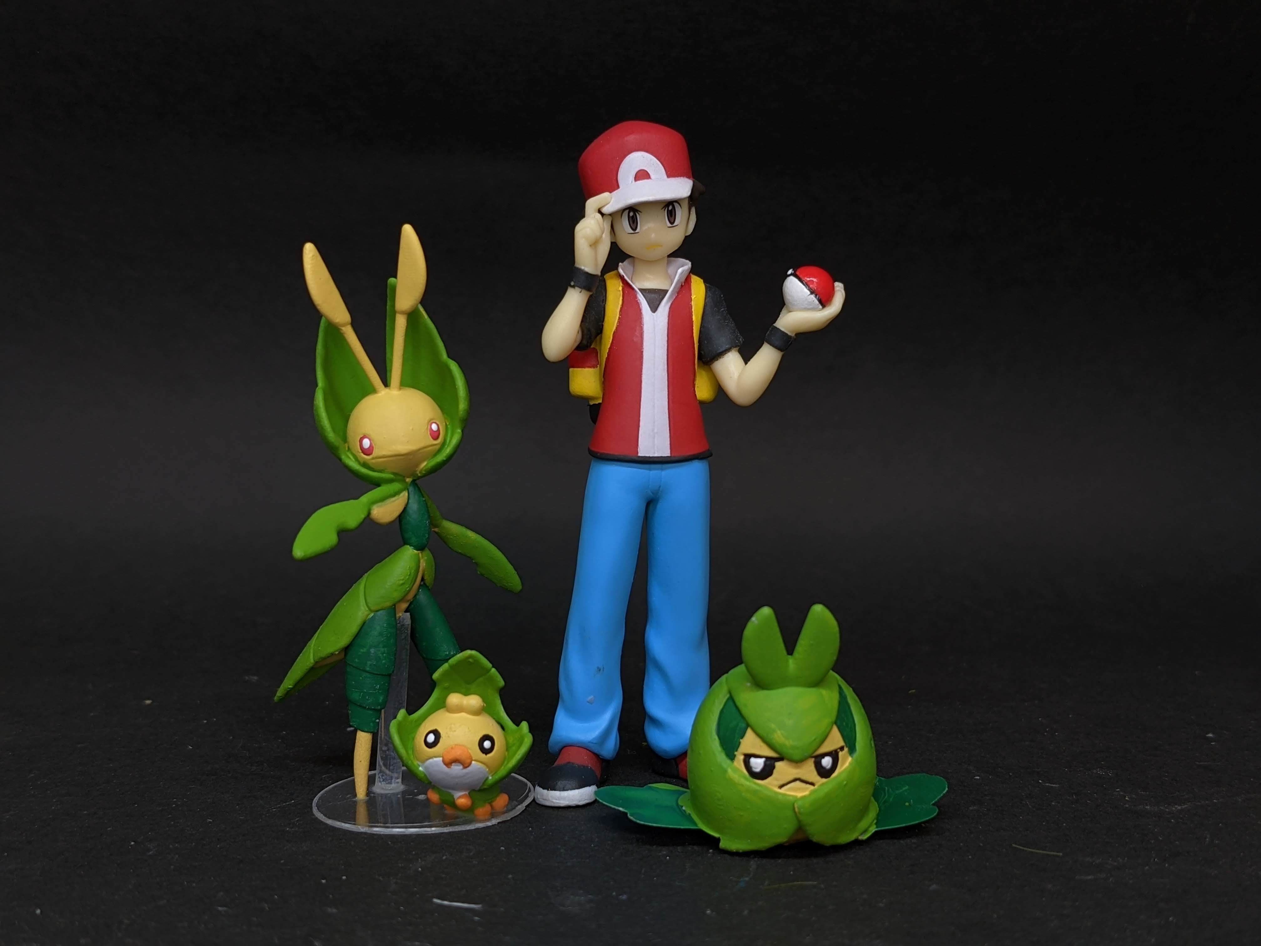 Pokemon Sewaddle Swadloon Leavanny 3D print model_3