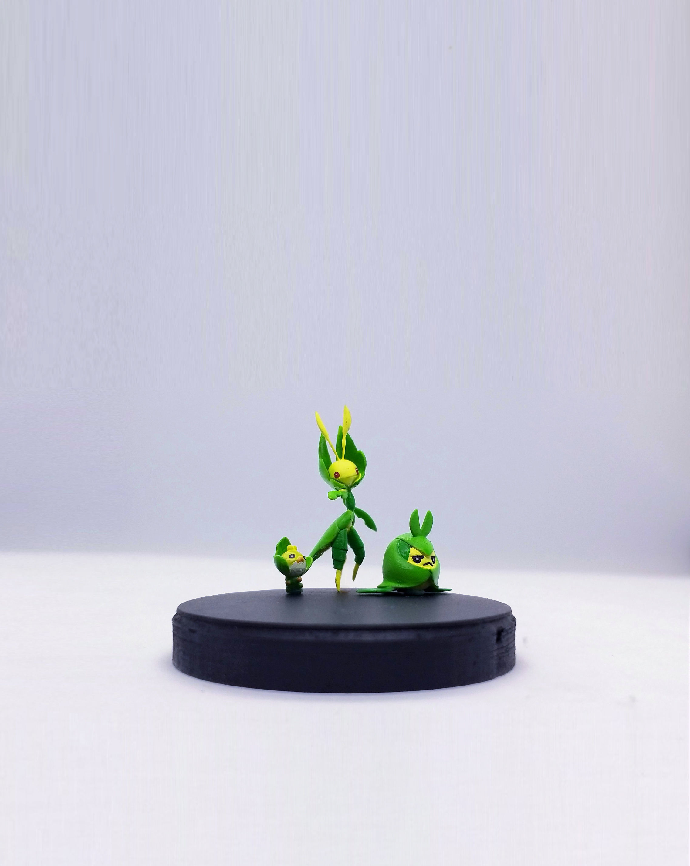 Pokemon Sewaddle Swadloon Leavanny 3D print model_1