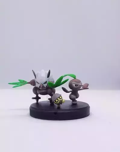 Pokemon Seedot Nuzleaf Shiftry