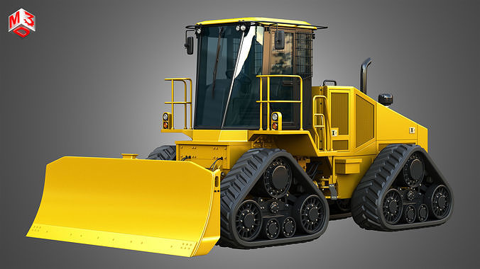 764 High Speed Dozer 3D model