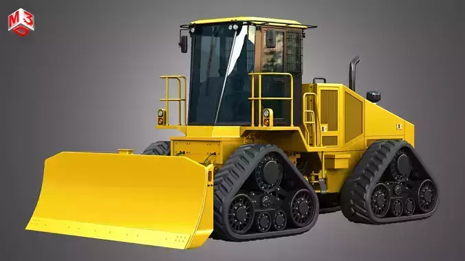 764 High Speed Dozer 3D model