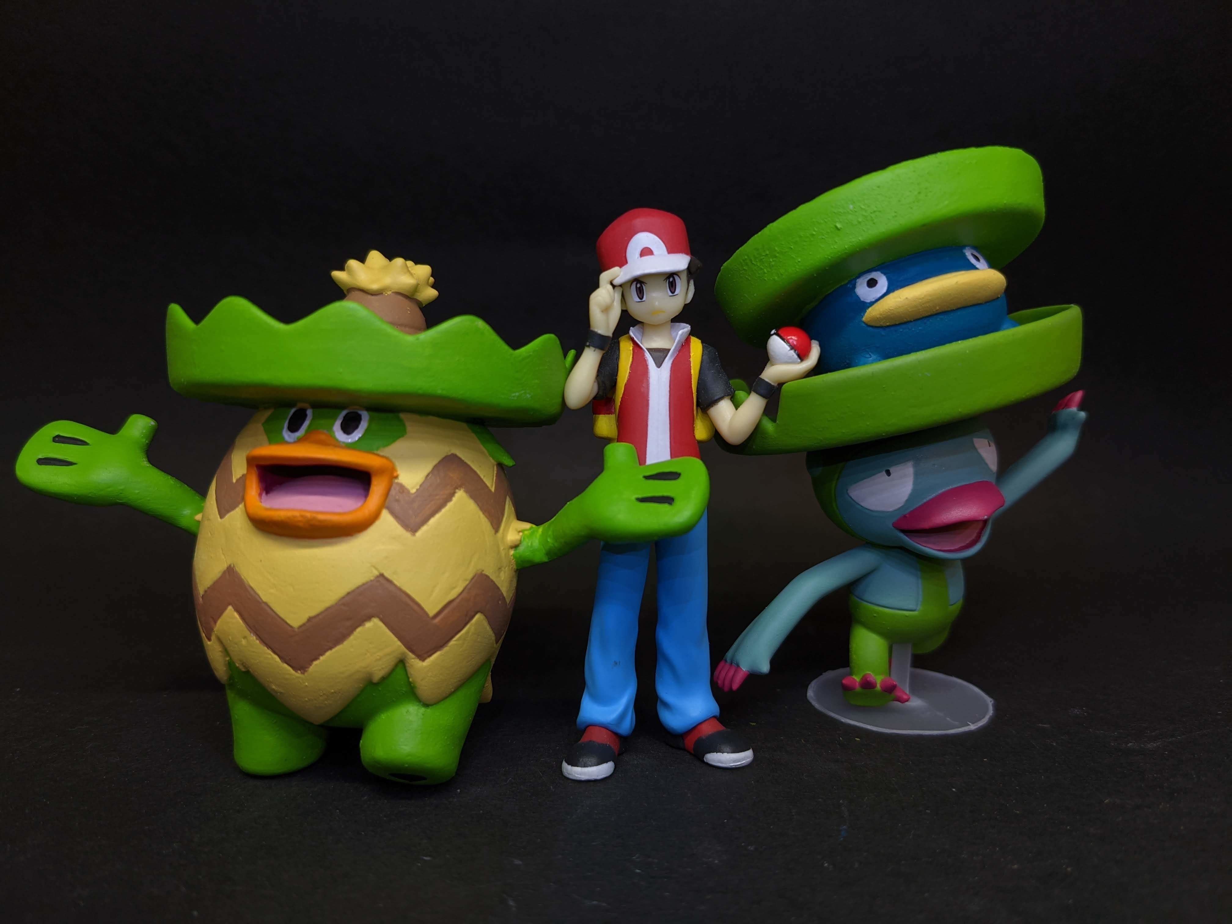 Pokemon Lotad Lombre Ludicolo 3D print model_3