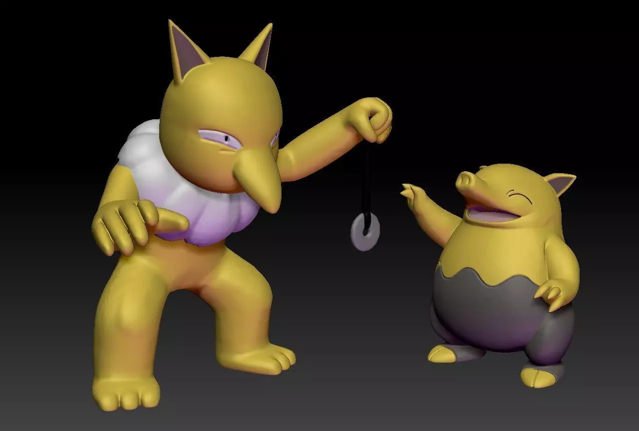 Pokemon Drowzee Hypno 3D print model_0