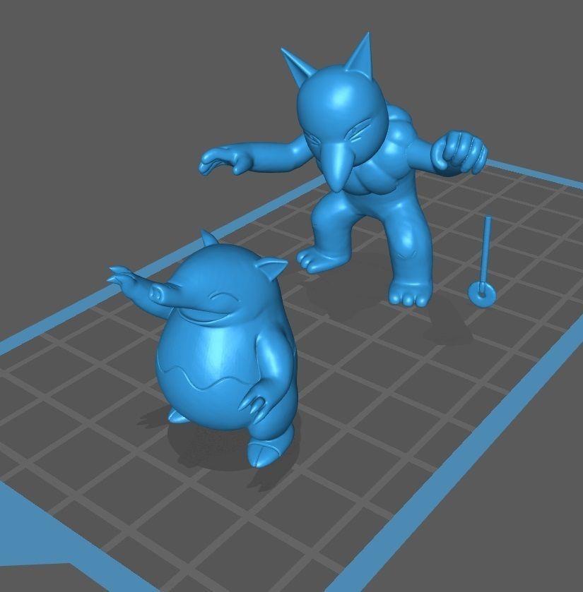 Pokemon Drowzee Hypno 3D print model_2