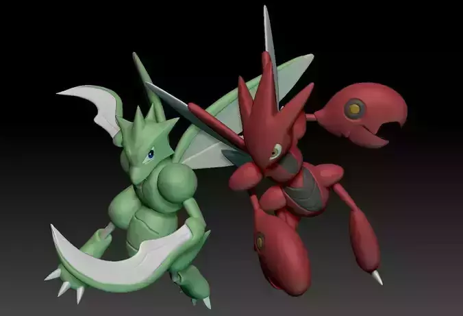 Pokemon Scyther Scizor