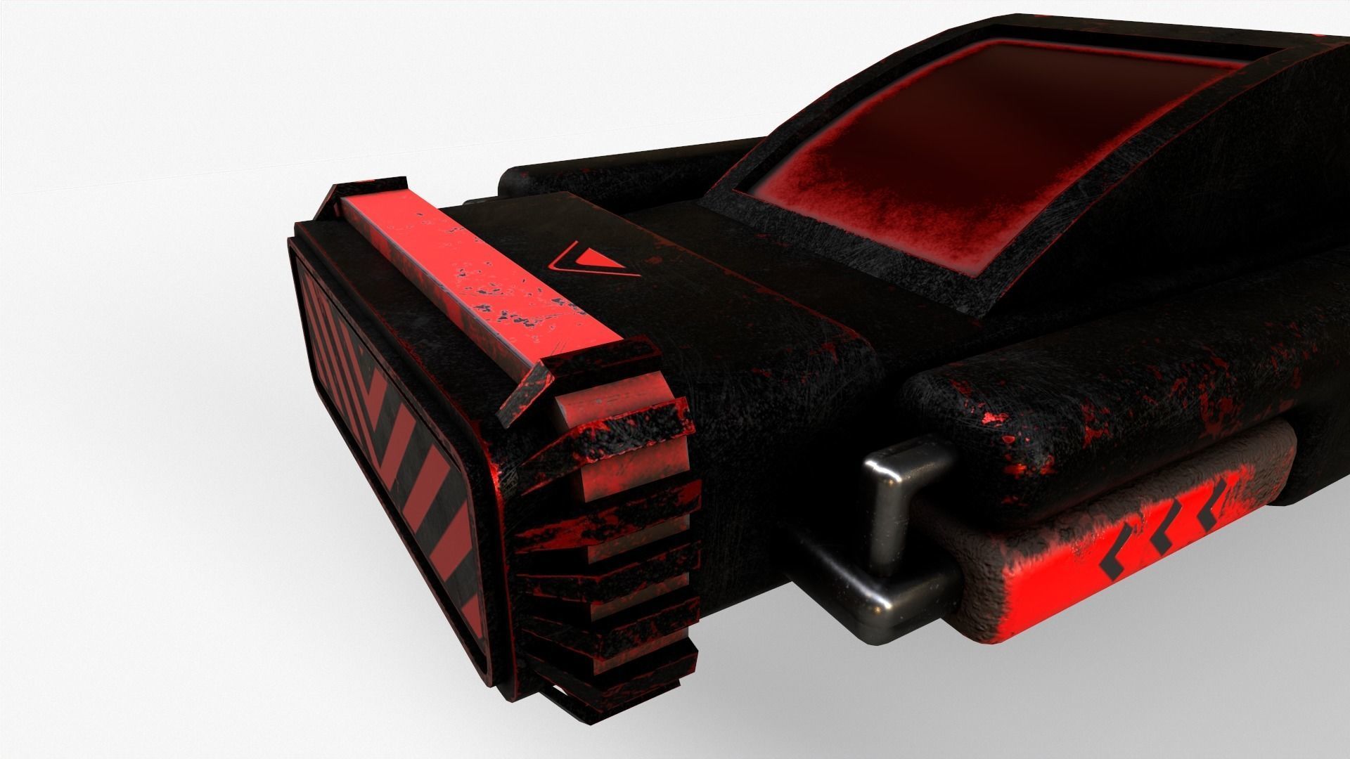 Sci-Fi Space Ship V4 Low-poly 3D model_20