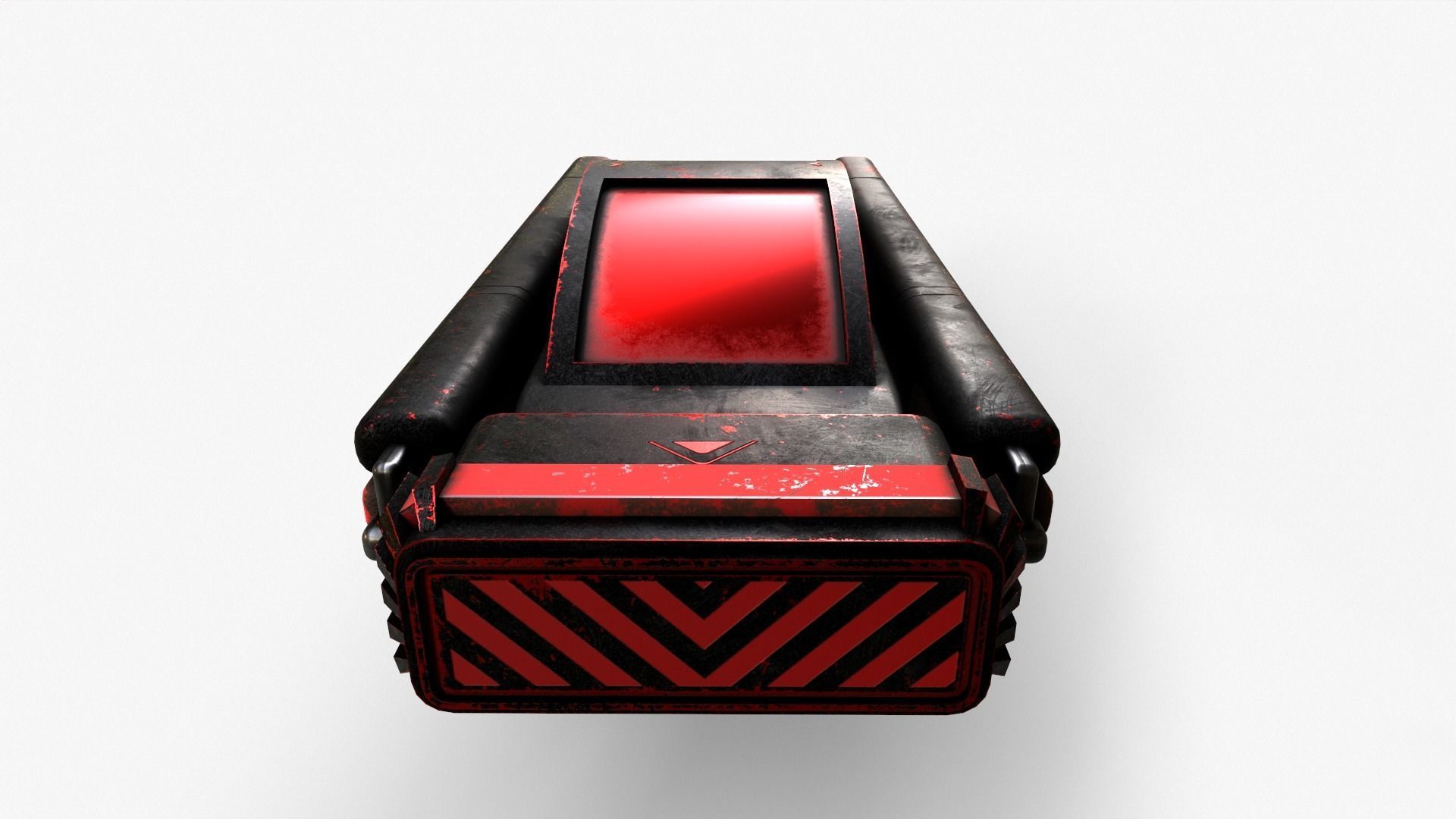 Sci-Fi Space Ship V4 Low-poly 3D model_10