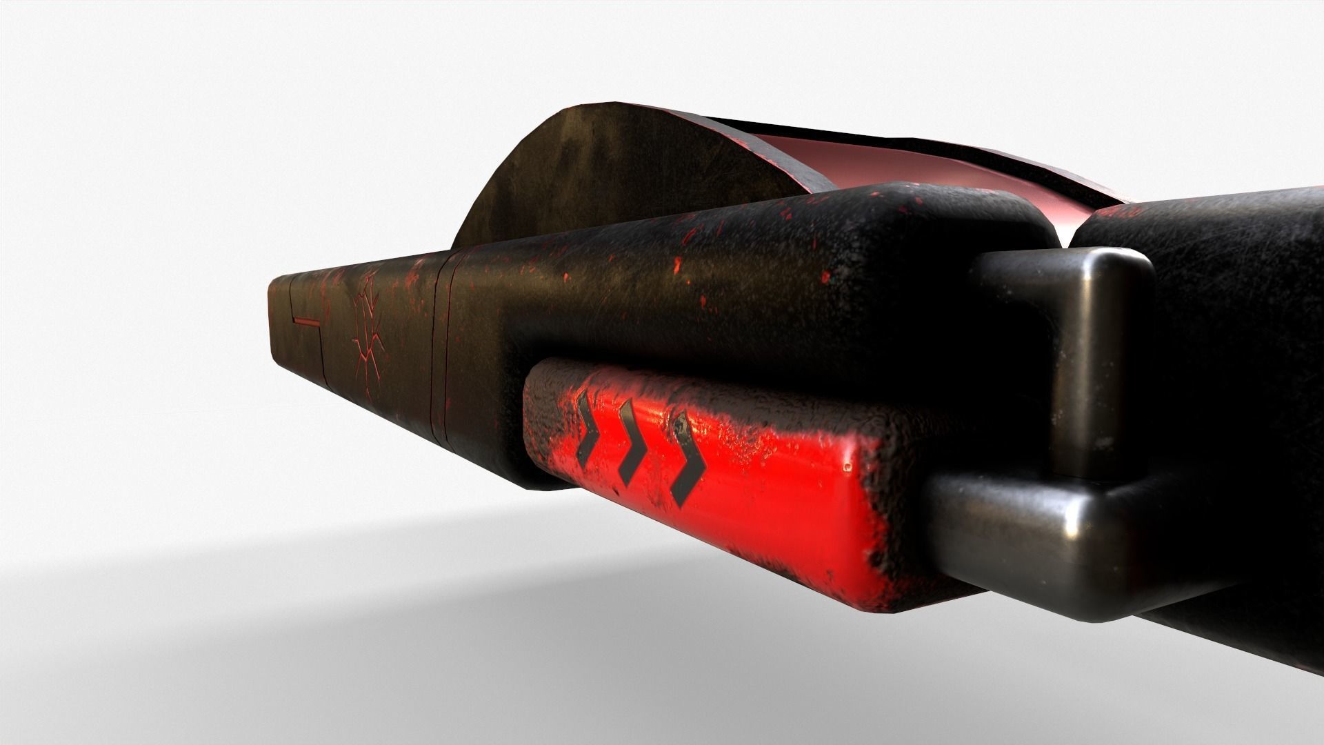 Sci-Fi Space Ship V4 Low-poly 3D model_12