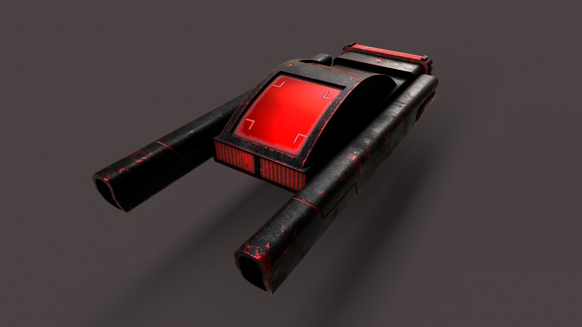 Sci-Fi Space Ship V4 Low-poly 3D model_15