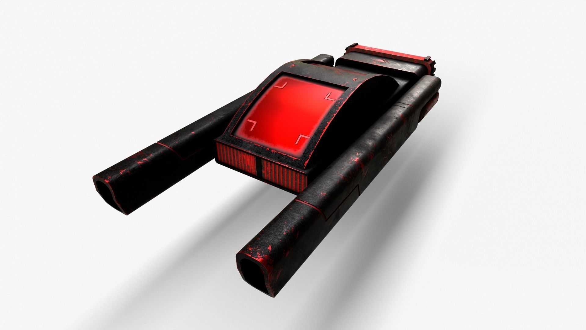 Sci-Fi Space Ship V4 Low-poly 3D model_14