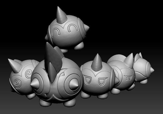 Pokemon Falinks 3D print model