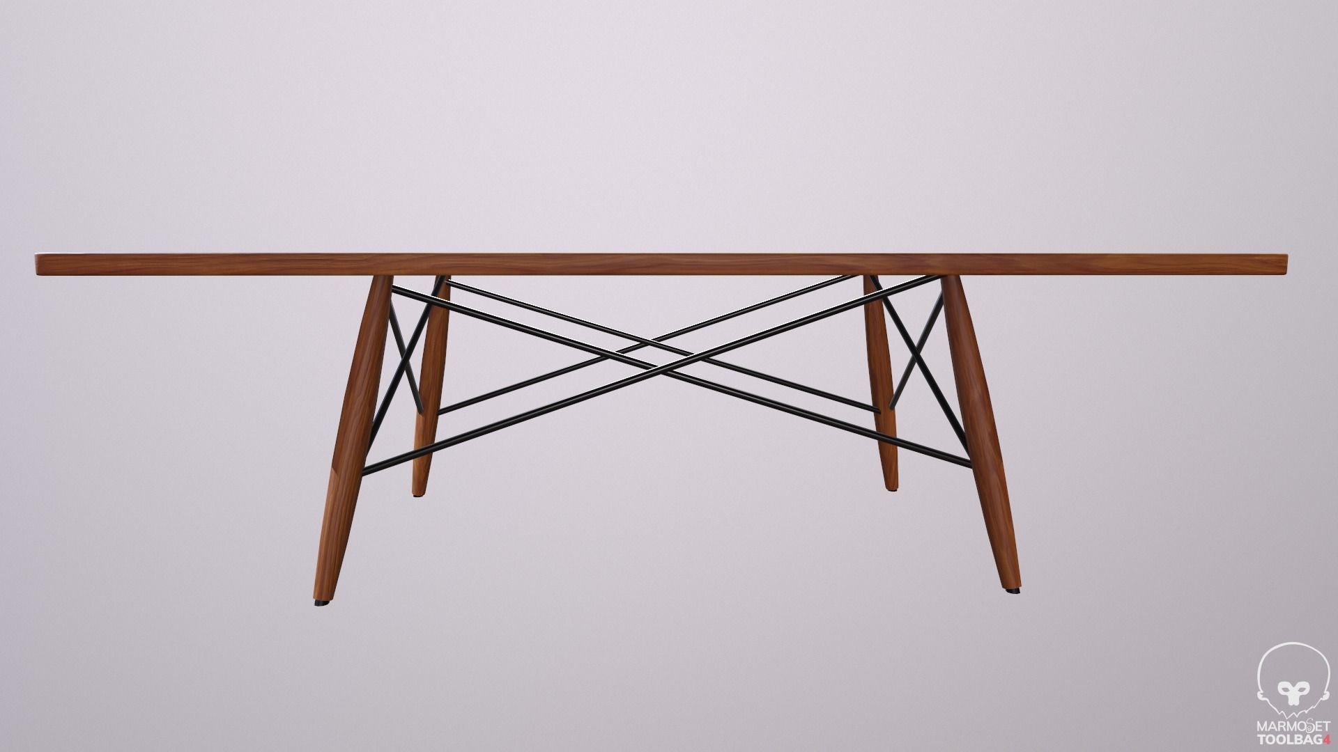 Cen Table 61 Low-poly 3D model_2