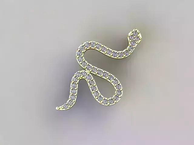 snake  pendant