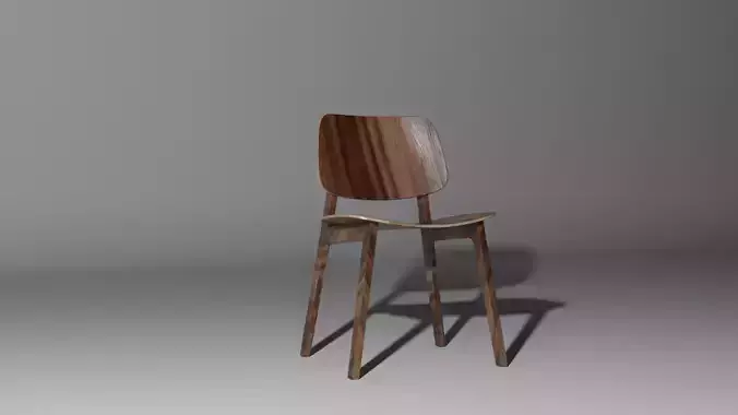 Wooden chair