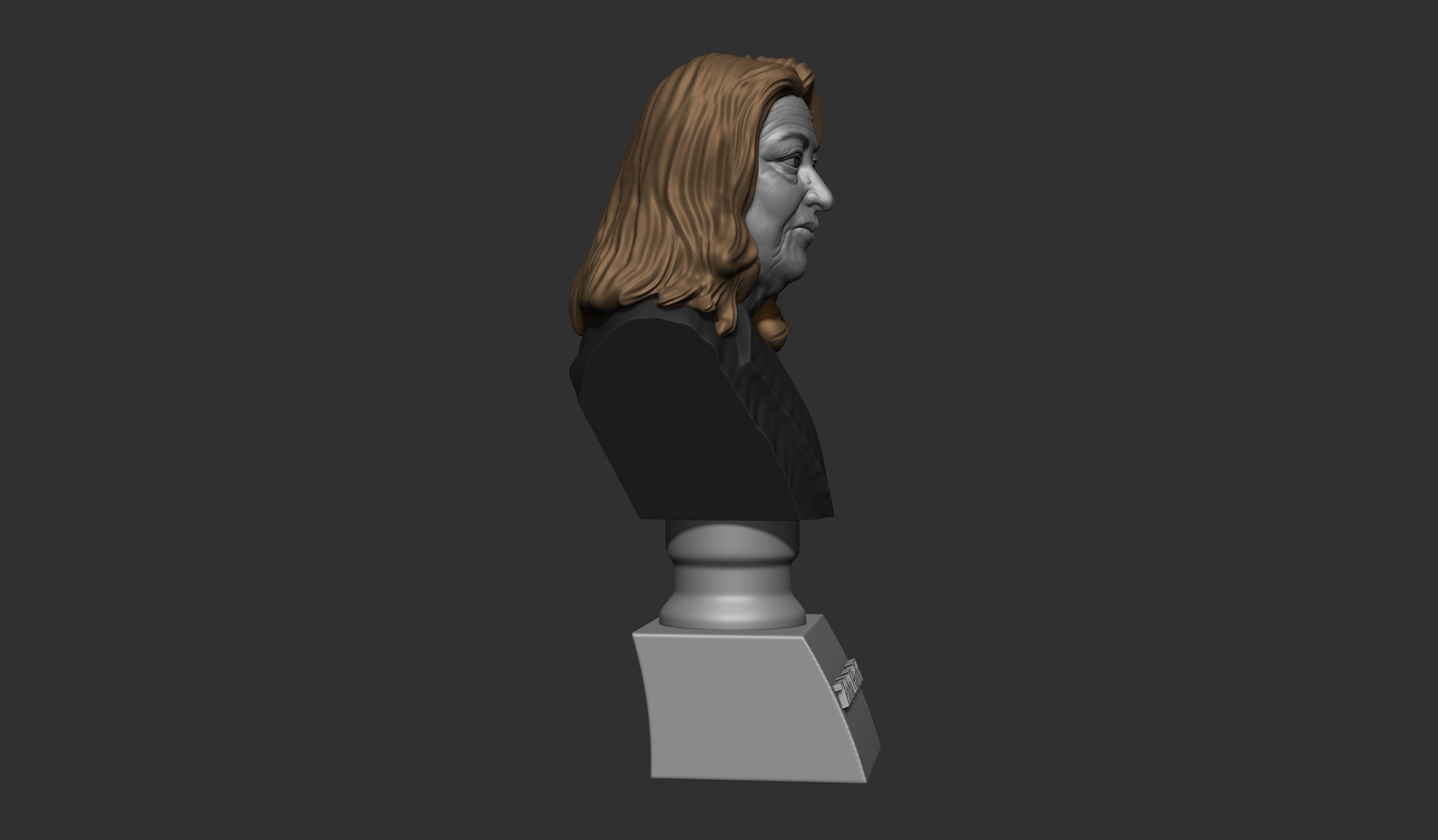 Zaha Hadid  3D print model_2