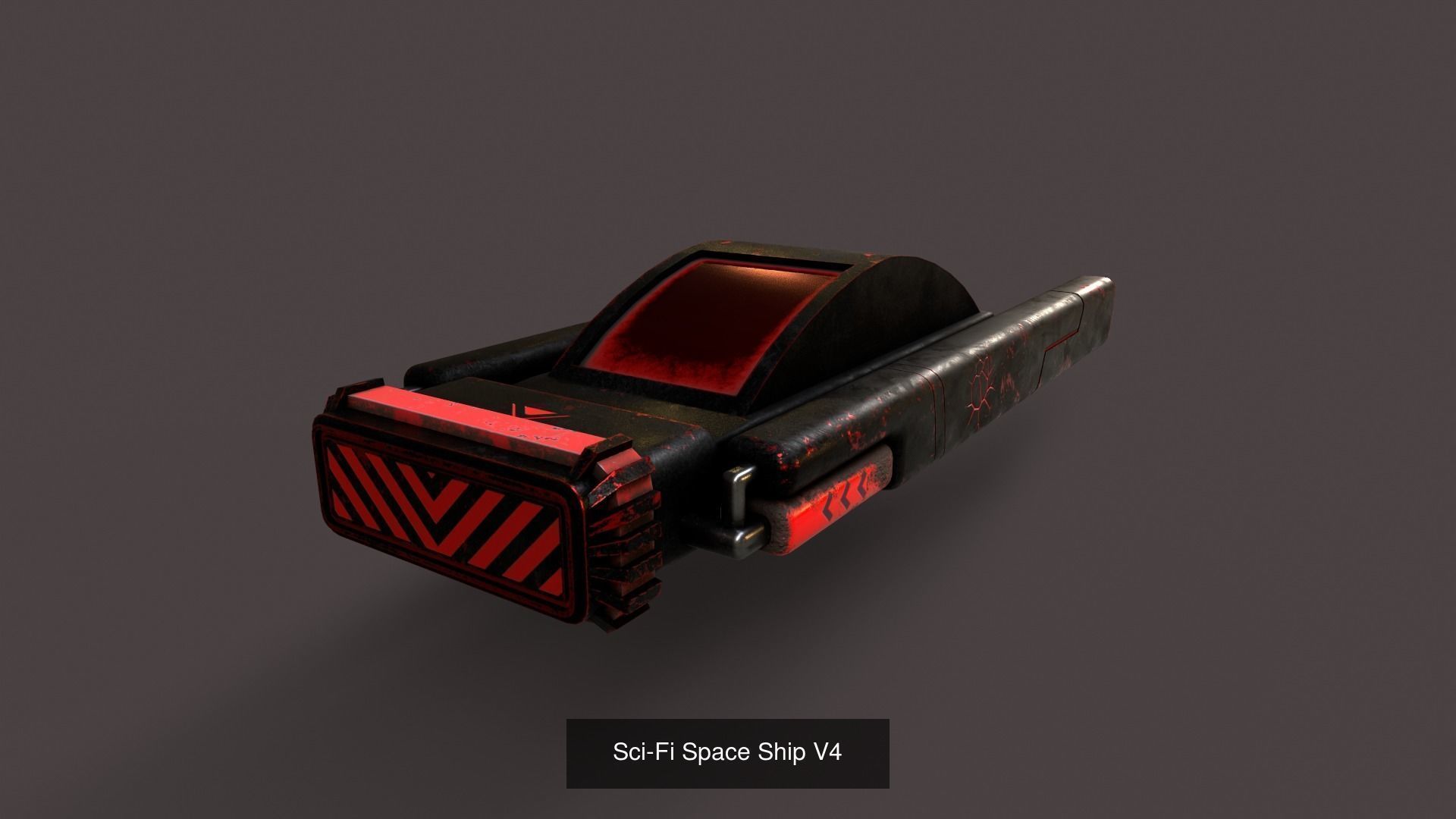 Sci-Fi Space Ship Pack 3D Model Collection_8