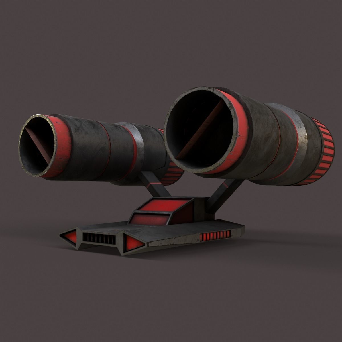 Sci-Fi Space Ship Pack 3D Model Collection_17