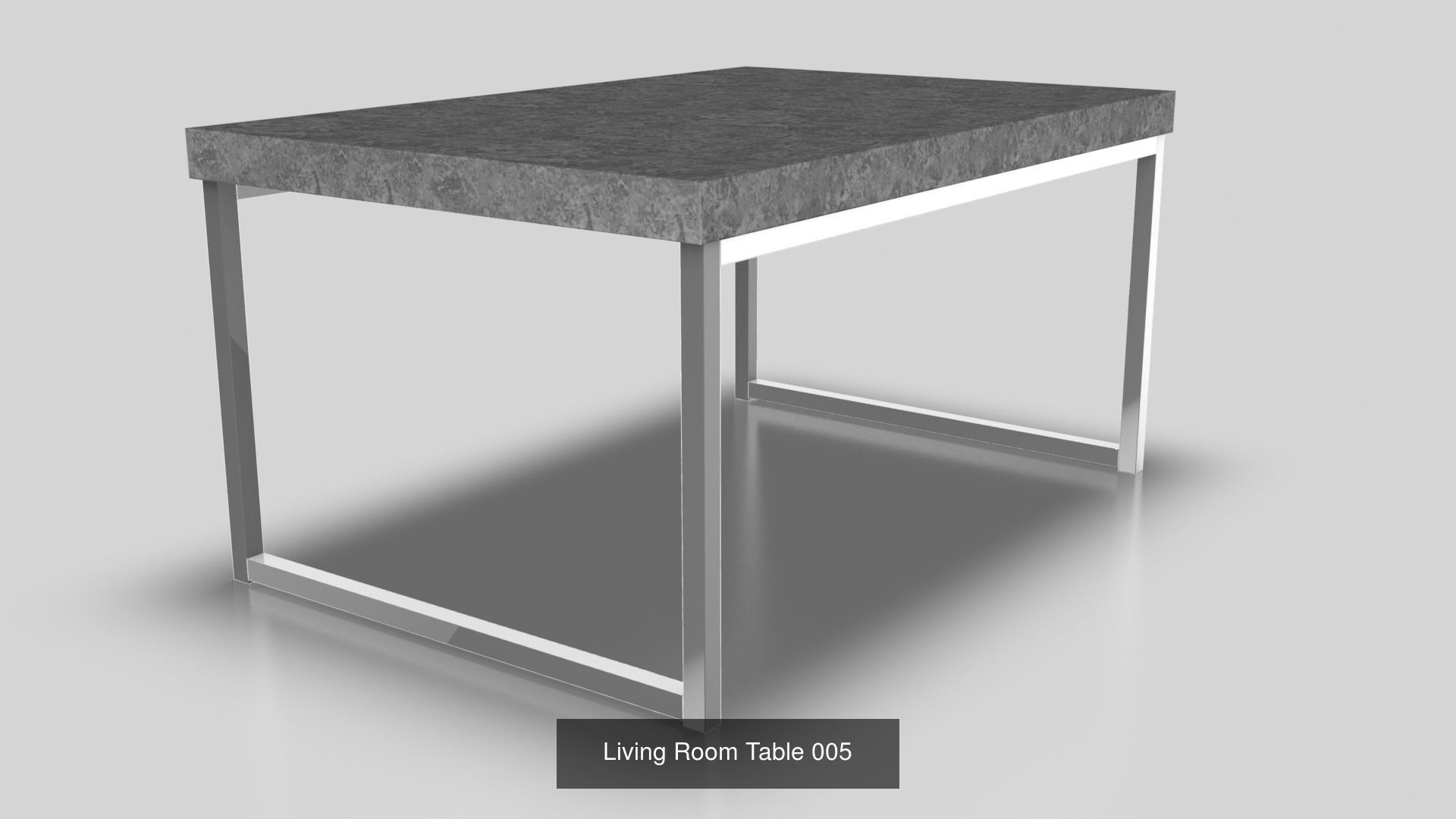 Living Room Table Set 1 3D Model Collection_5