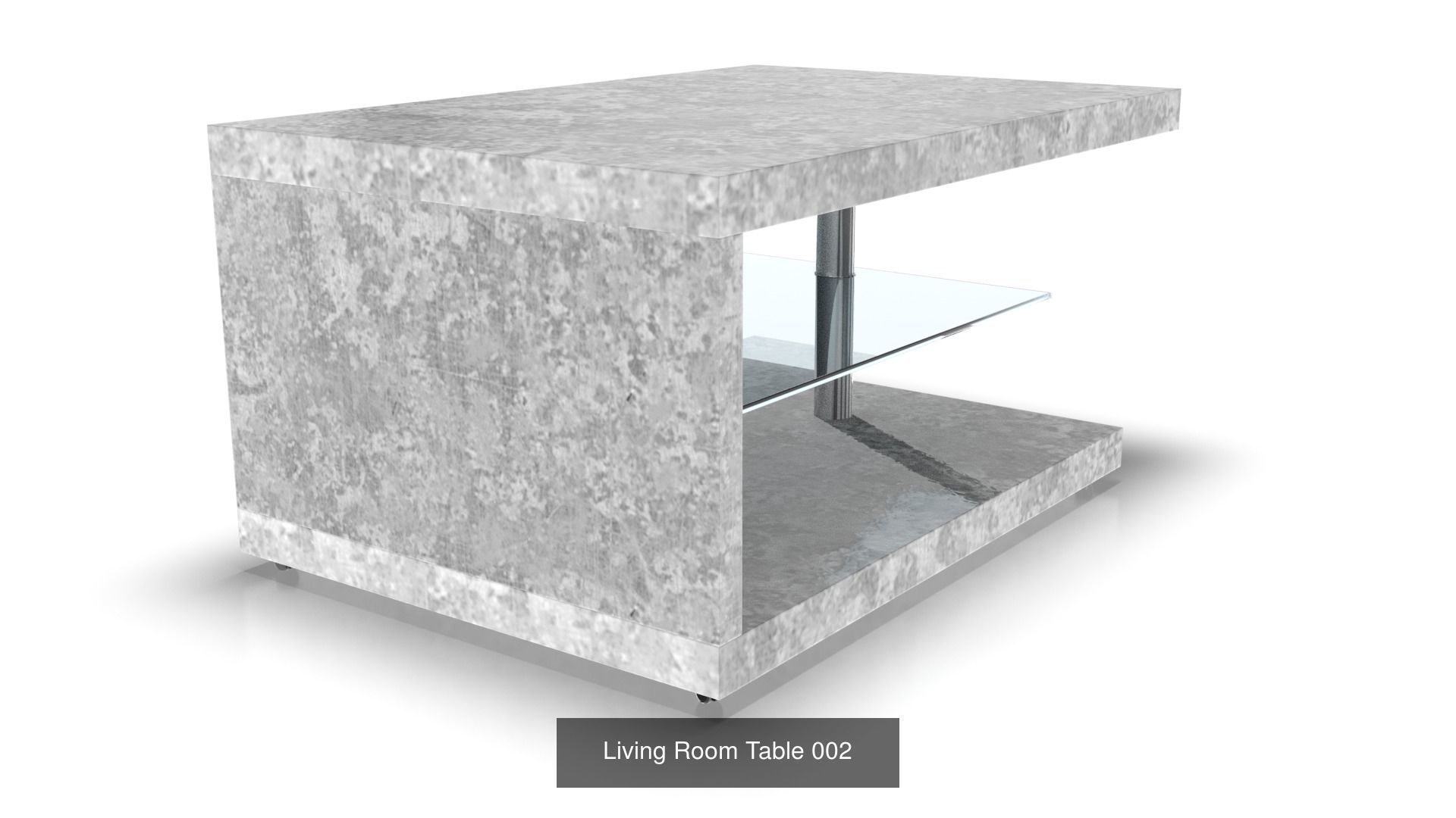 Living Room Table Set 1 3D Model Collection_2