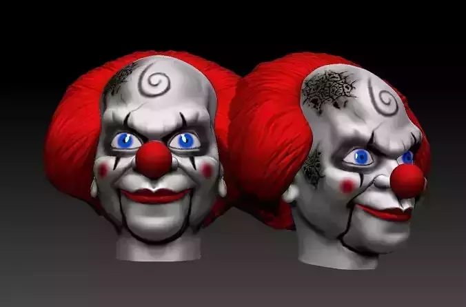 Clown Puppet - Dead Silence - Printable Head 3D print model