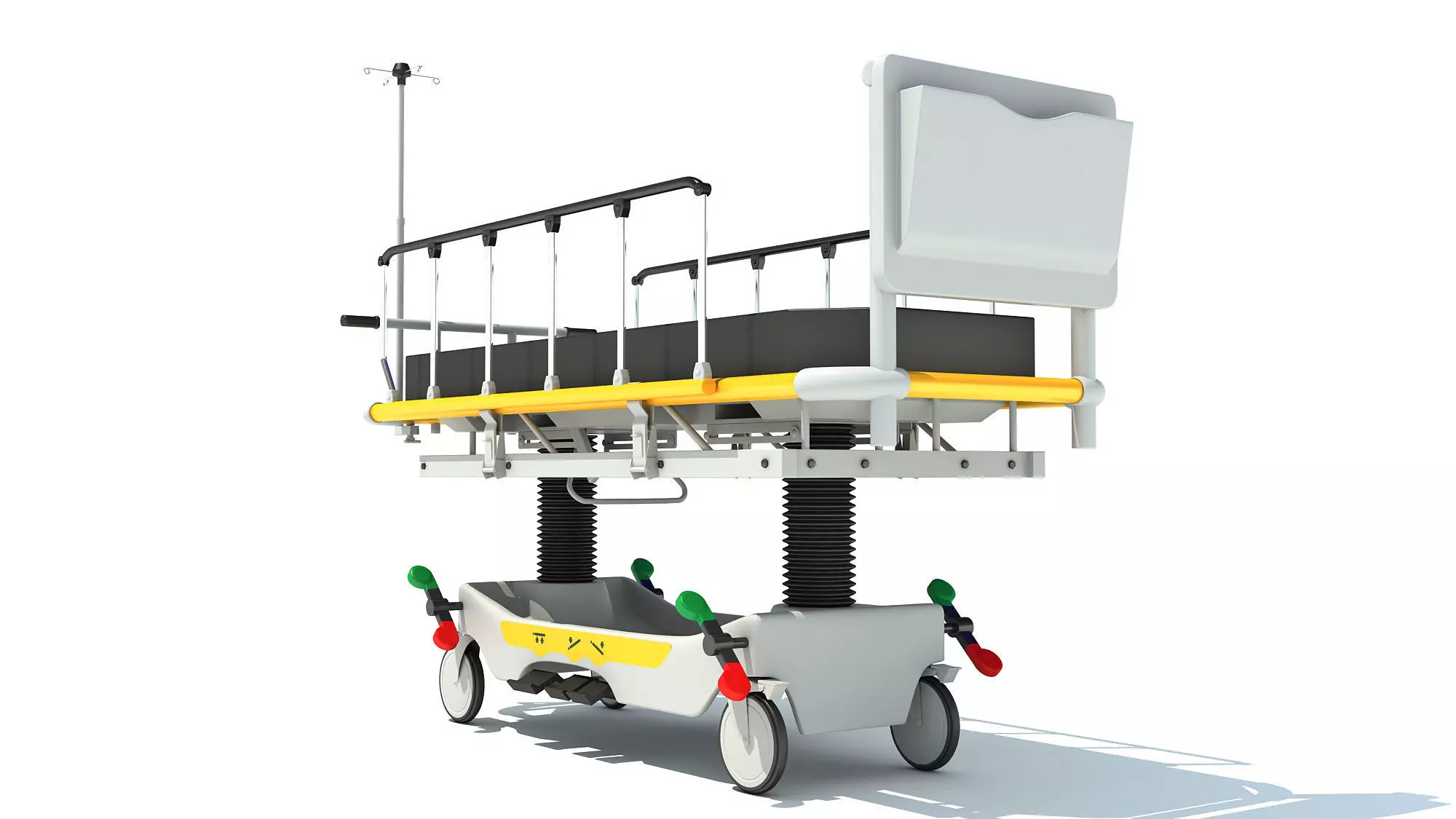 Medical Stretcher 3D model