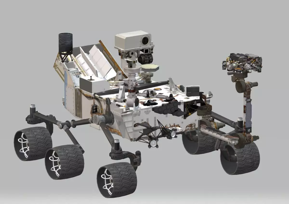 Marsh Rover 3d model 3D print model