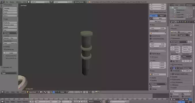 Red Tiles for flooring in blender and extra