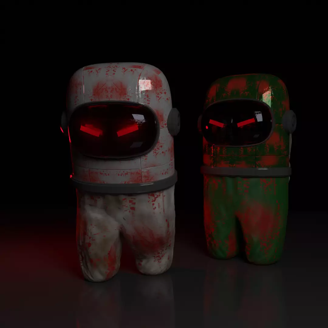 Among us 3D model