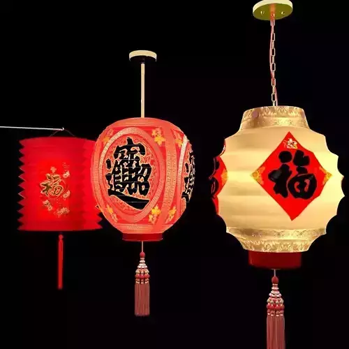 Chinese red lantern