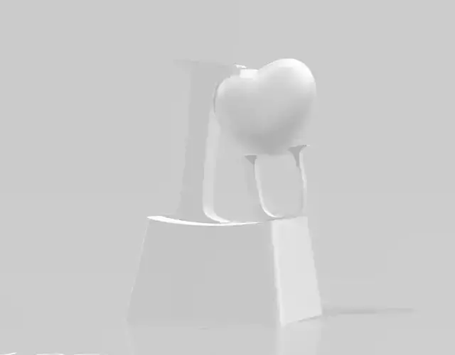3D PRINT Keycap I LOVE YOU