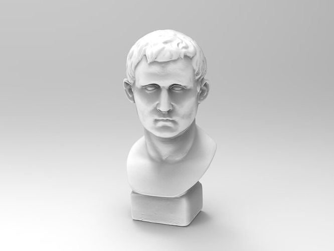 Mini Statues - Agrippa 3D data 3D model
