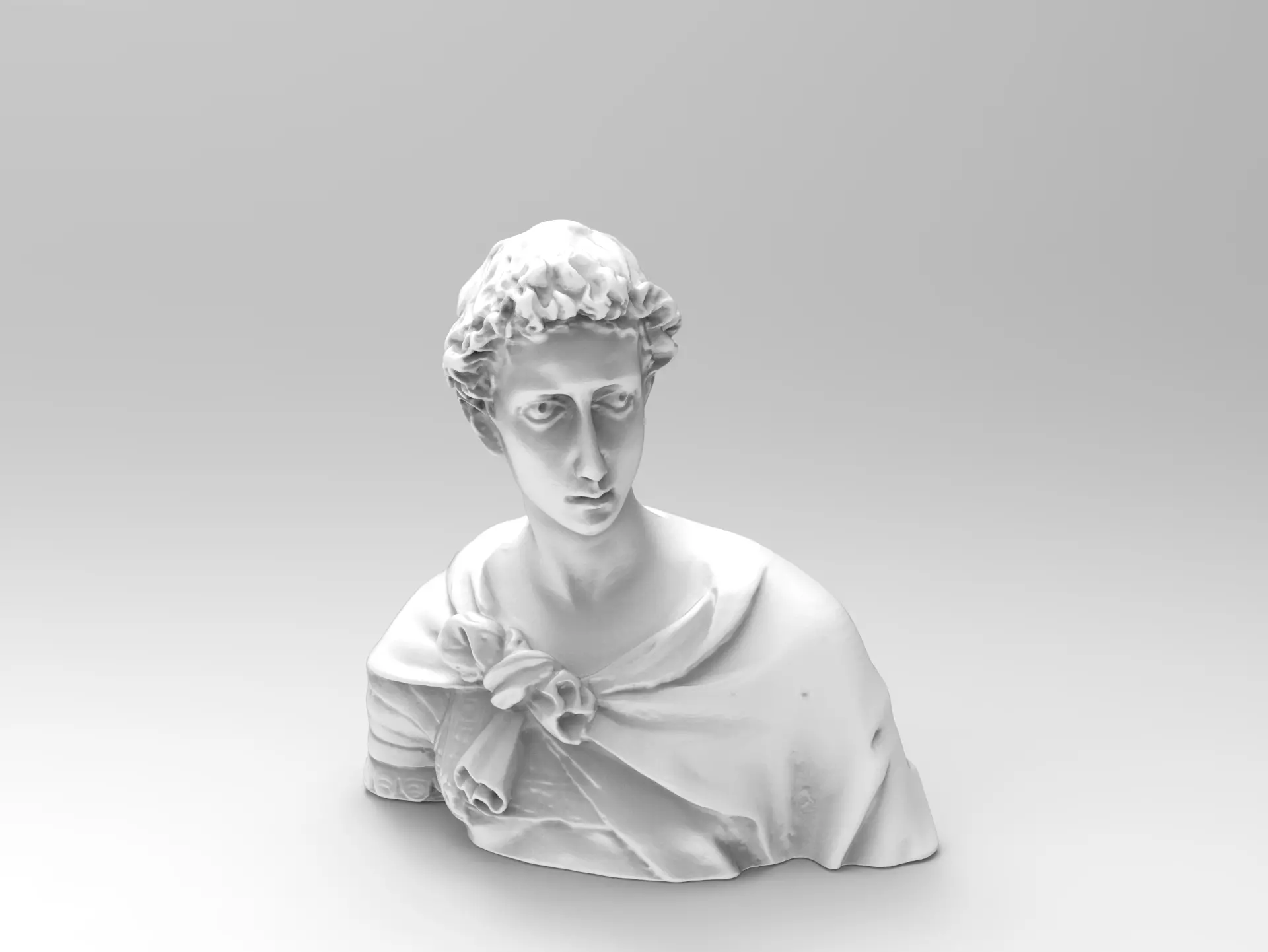 Mini Statues - George 3D data 3D model_0