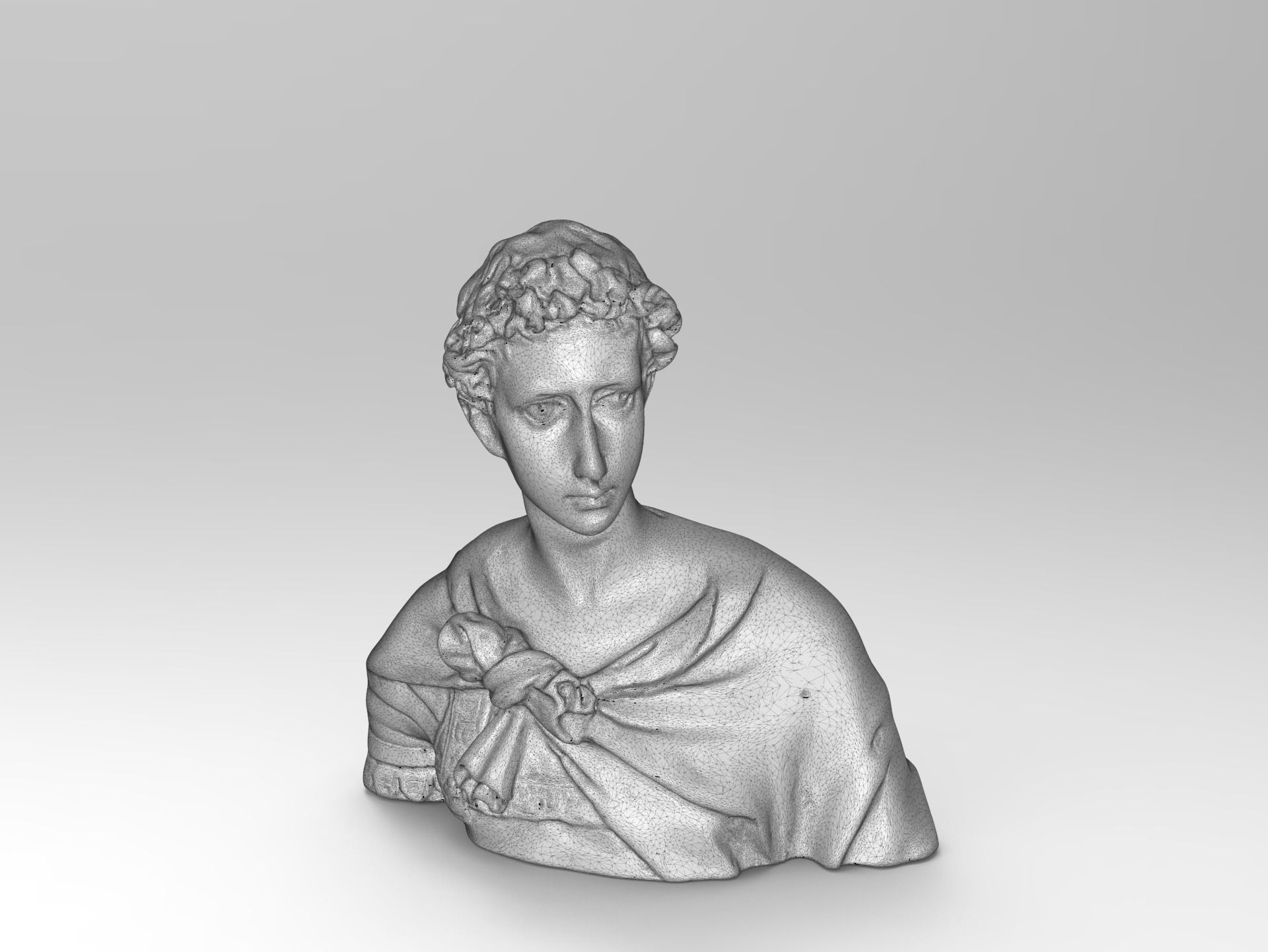 Mini Statues - George 3D data 3D model_1