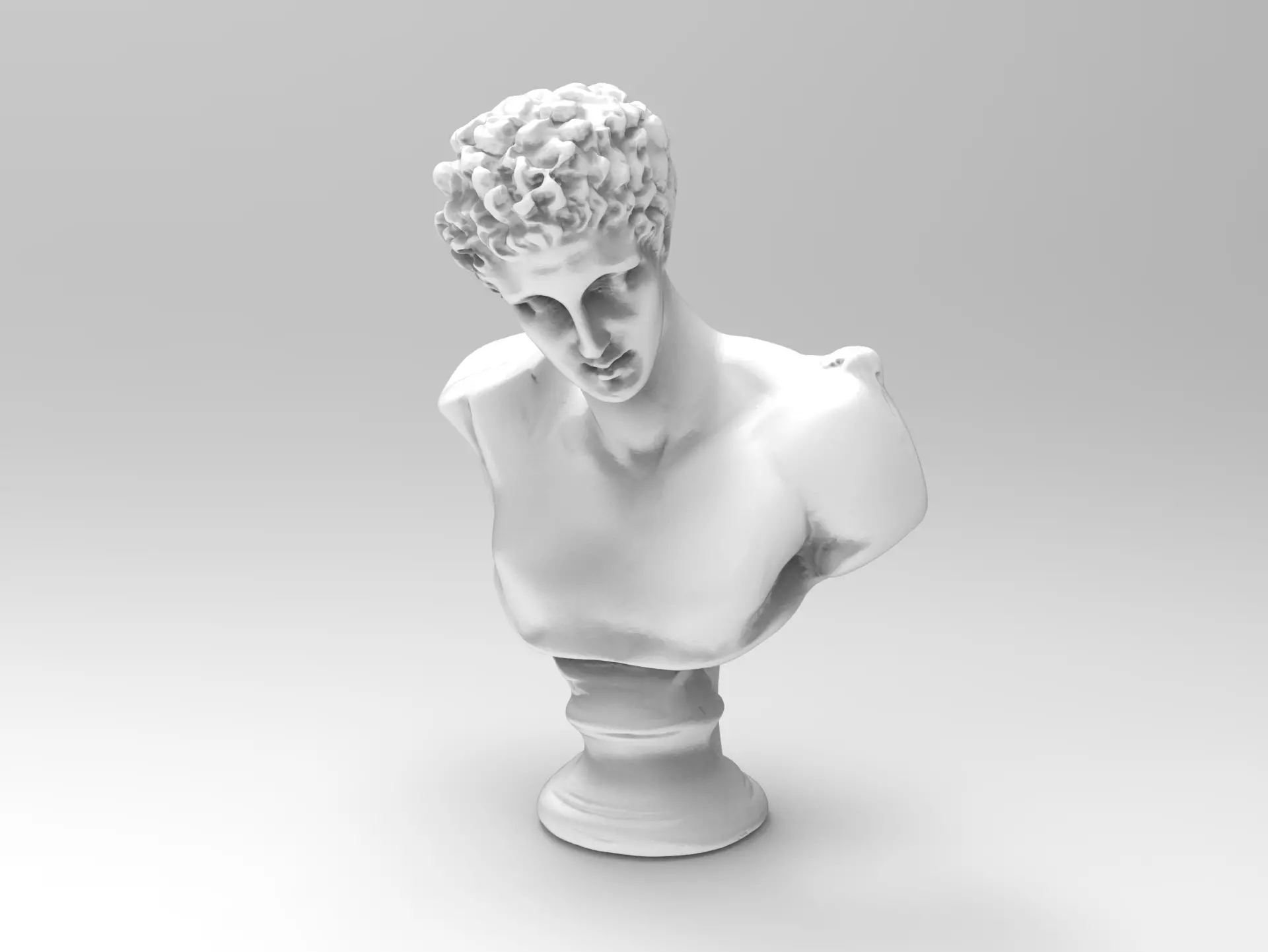 Mini Statues - Hermes 3D data 3D model_0