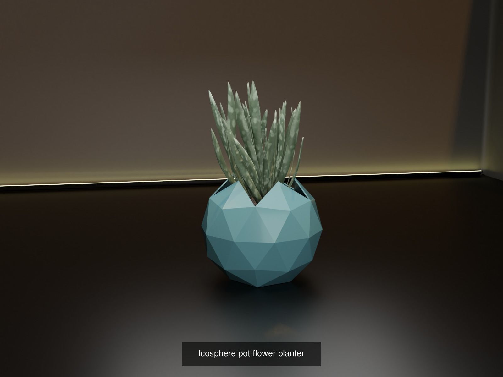 plant pot colection 1-50  3D Model Collection_40
