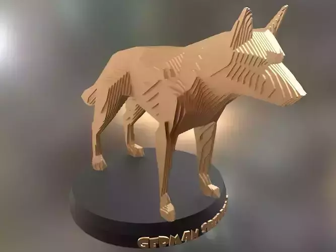 Parametric German Shepherd Dog