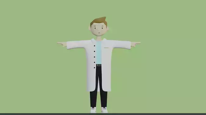 Doctor Cartoon Character