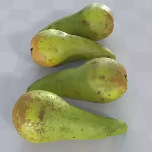 4 Pears - Photogrammetry Scan
