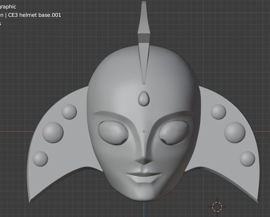 Ultrawoman Beth Ultraman USA 3D printable Cosplay helmet 3D print model_10