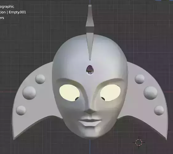 Ultrawoman Beth Ultraman USA 3D printable Cosplay helmet 3D print model