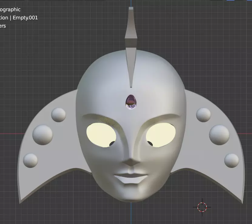 Ultrawoman Beth Ultraman USA 3D printable Cosplay helmet 3D print model_0