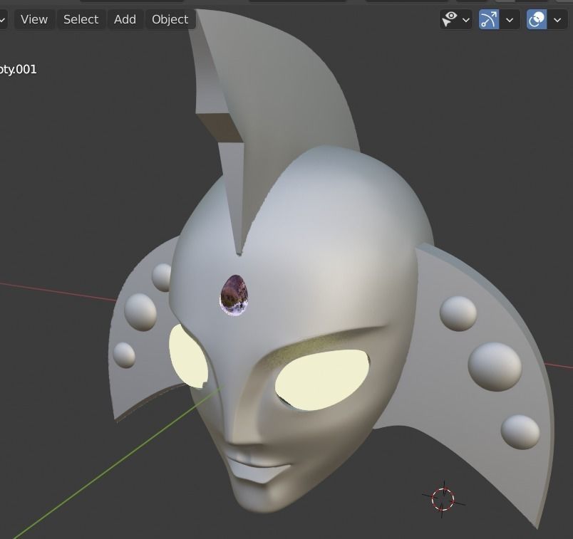 Ultrawoman Beth Ultraman USA 3D printable Cosplay helmet 3D print model_5
